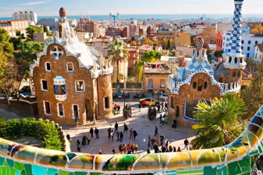 barselona turu parc güell